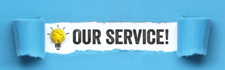 Our service banner